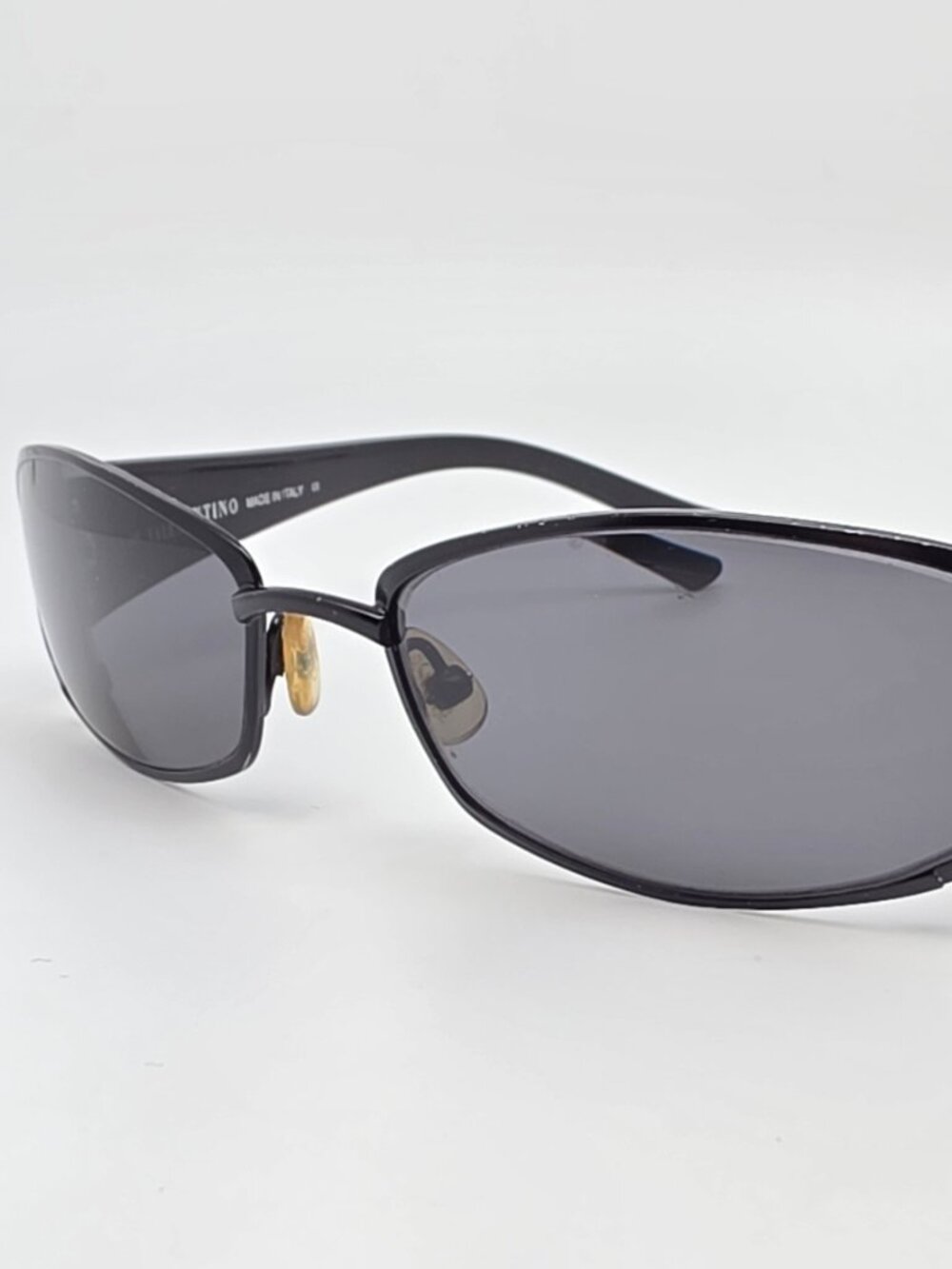 Valentino 5344/S 0ZQ7 Gloss Black Sunglasses FRAME ONLY Italy 56-17-135